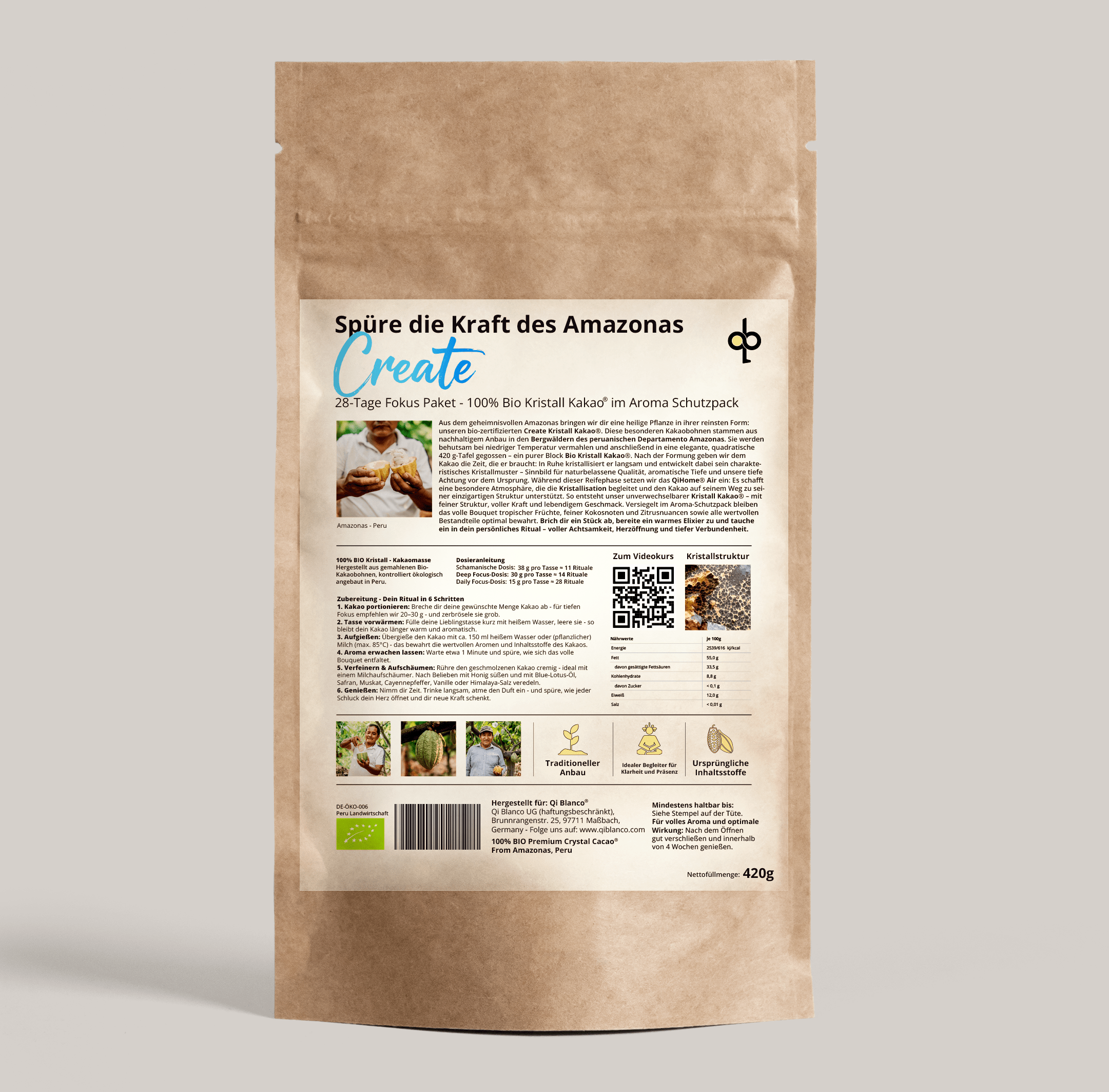 Crystal Cacao® – 28 Tage Fokus